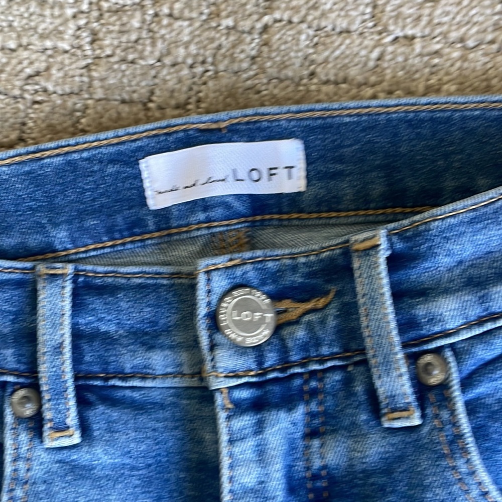 Loft skinny jeans Sz 27 - Picture 3 of 7